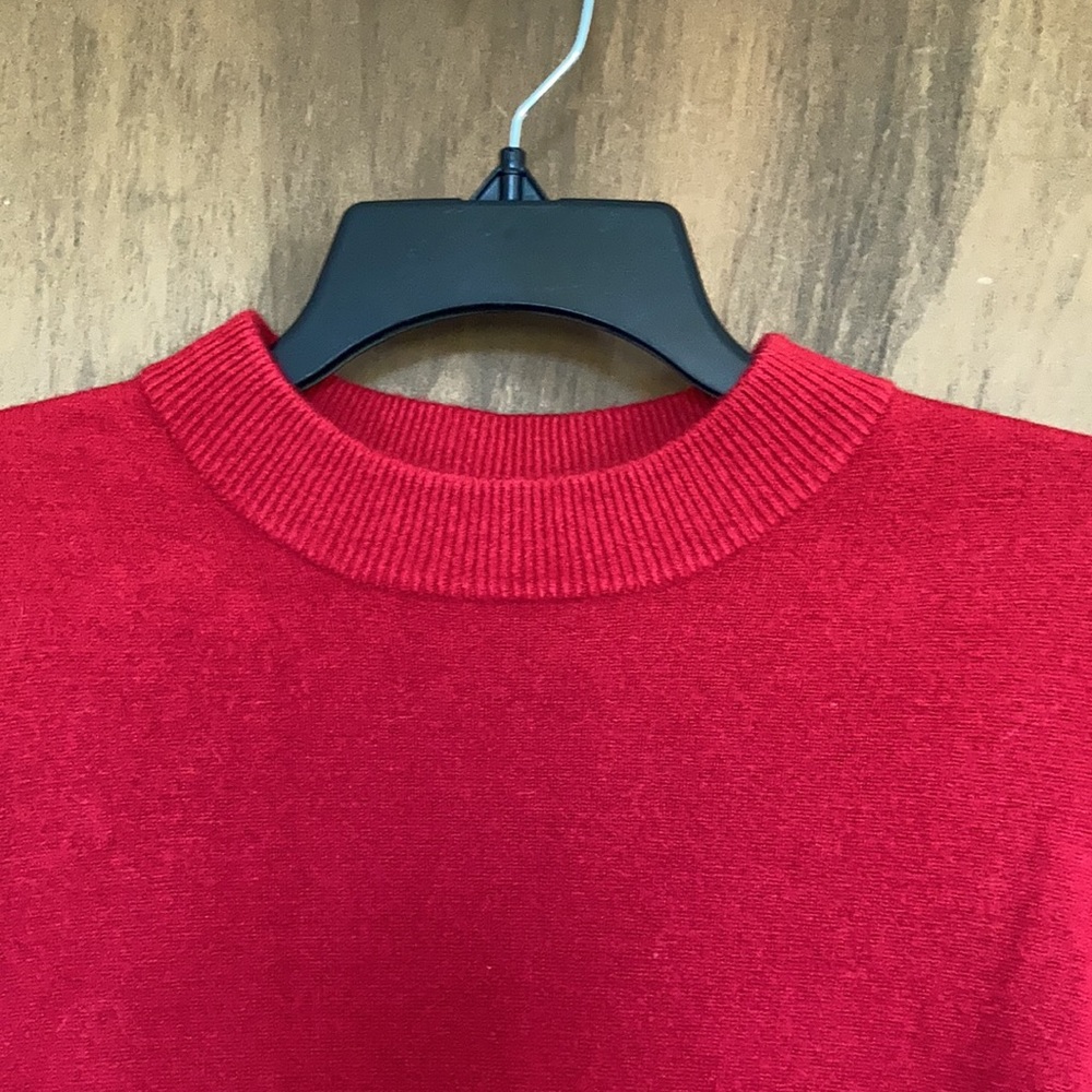 Vintage Y2K requirements red sweater SP - Picture 9 of 17